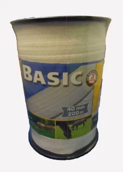 Wolseley 200m Basic Polytape - 40mm