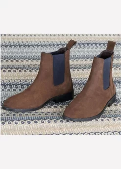 Shires Ladies Moretta Antonia Chelsea Boots - Brown