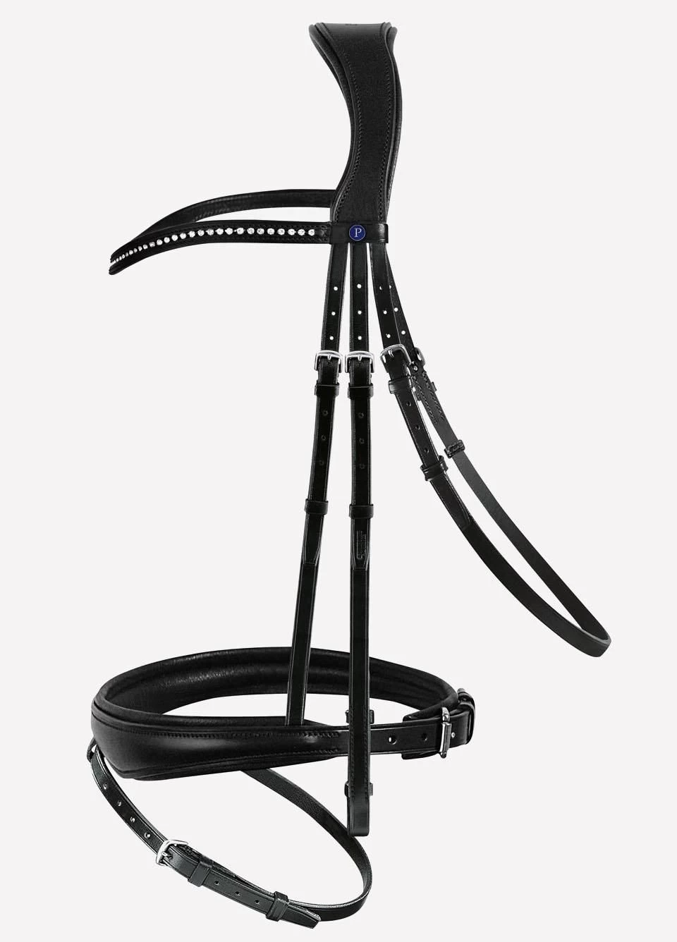 Passierblu Spirit Snaffle Bridle - Black 1 Passierblu Spirit Snaffle Bridle - Black