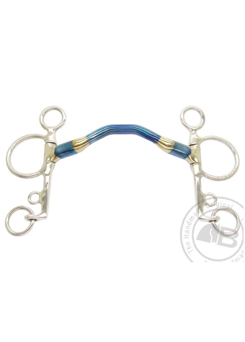 Bombers Pelham Happy Tongue Bit 1 Bombers Pelham Happy Tongue Bit