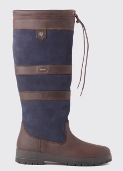 Dubarry Womens Galway Boots - Navy/Brown 8 Dubarry Womens Galway Boots - Navy/Brown -Equestrian Gear Sales dubarry galway navy brown 3rdy