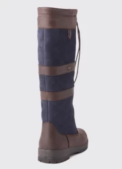 Dubarry Womens Galway Boots - Navy/Brown 9 Dubarry Womens Galway Boots - Navy/Brown -Equestrian Gear Sales dubarry galway navy brown 4rdy