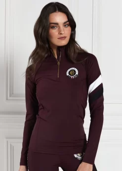 Holland Cooper Heritage Sport Base Layer - Mulberry