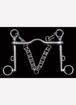 Jeffries Slide Cheek Port Weymouth Bit BI601