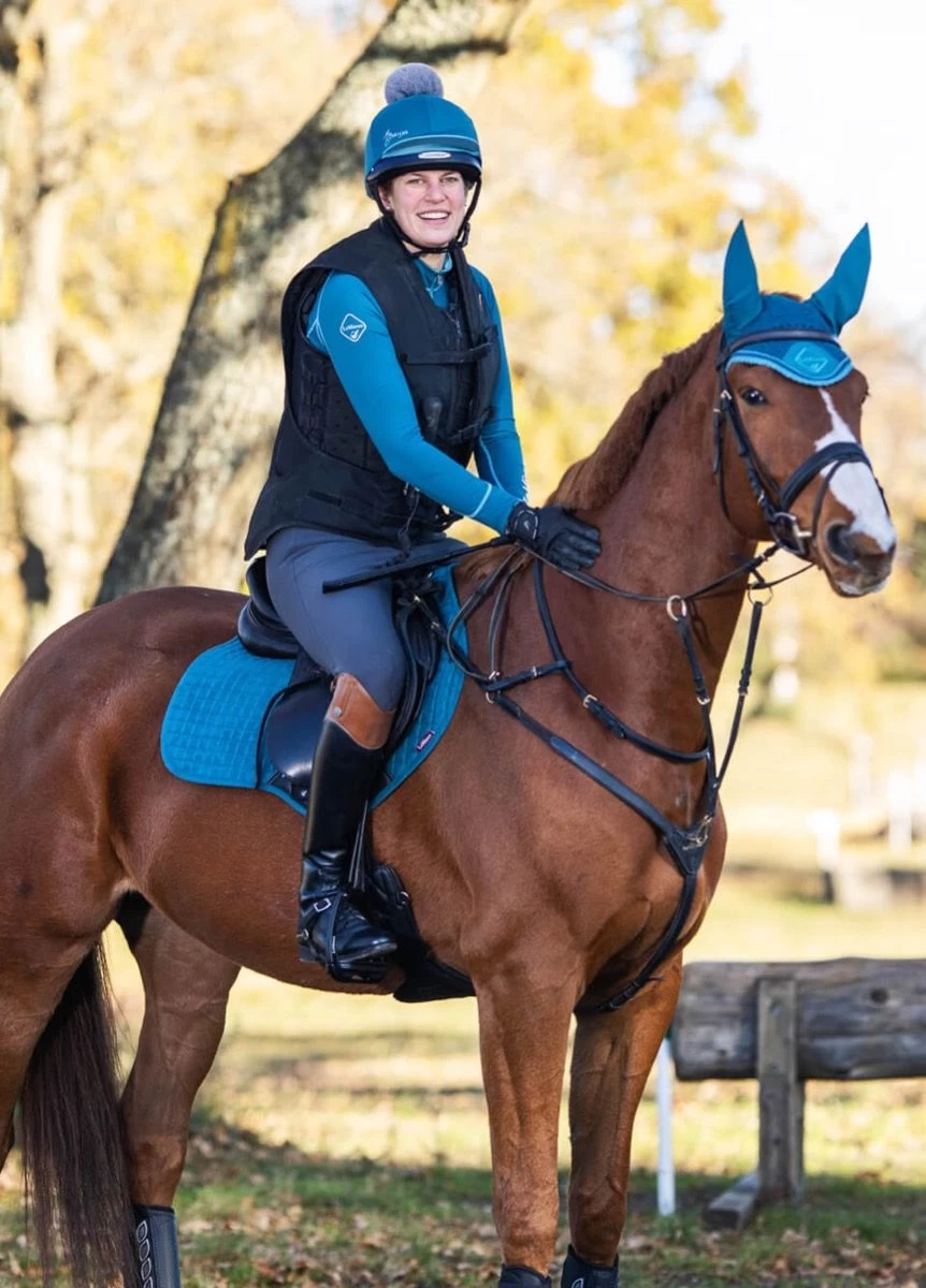 LeMieux Suede CC Square - Marine 3 LeMieux Suede CC Square - Marine - Image 3