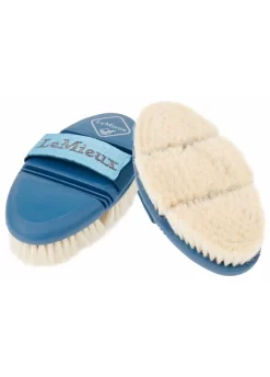 LeMieux Flexi Goats Hair Body Brush - Marine