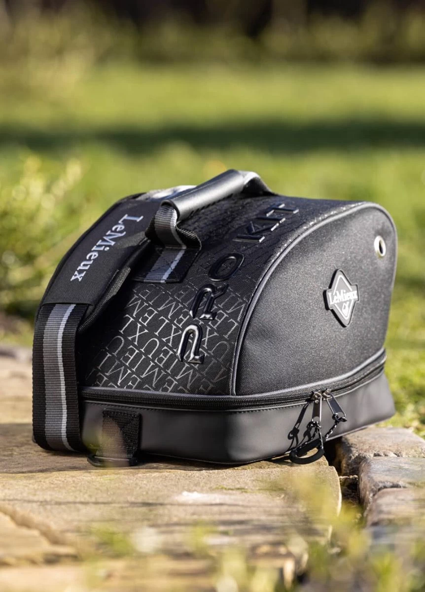 LeMieux Elite Pro Hat Box - Black 1 LeMieux Elite Pro Hat Box - Black