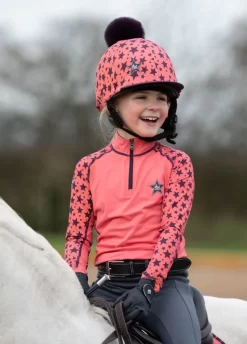 LeMieux Mini Base Layer - Papaya -Equestrian Gear Sales lemieux mini base papaya 4rdy