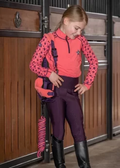 LeMieux Mini Base Layer - Papaya -Equestrian Gear Sales lemieux mini base papaya 5rdy
