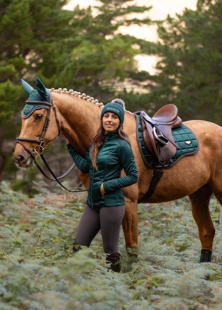 LeMieux Loire Classic GP Square - Spruce 2 LeMieux Loire Classic GP Square - Spruce - Image 2