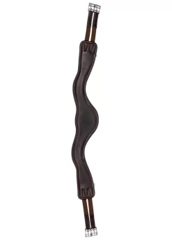 LeMieux Gel-Tek Anatomic Curve Jumping Girth - Brown -Equestrian Gear Sales lmjumpgirthbrown3rdy
