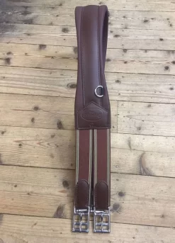 Prestige Leather Girth - Tobacco