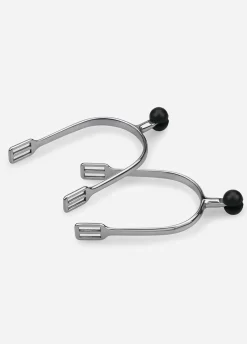 Shires Ladies Plastic Roller Ball Spurs