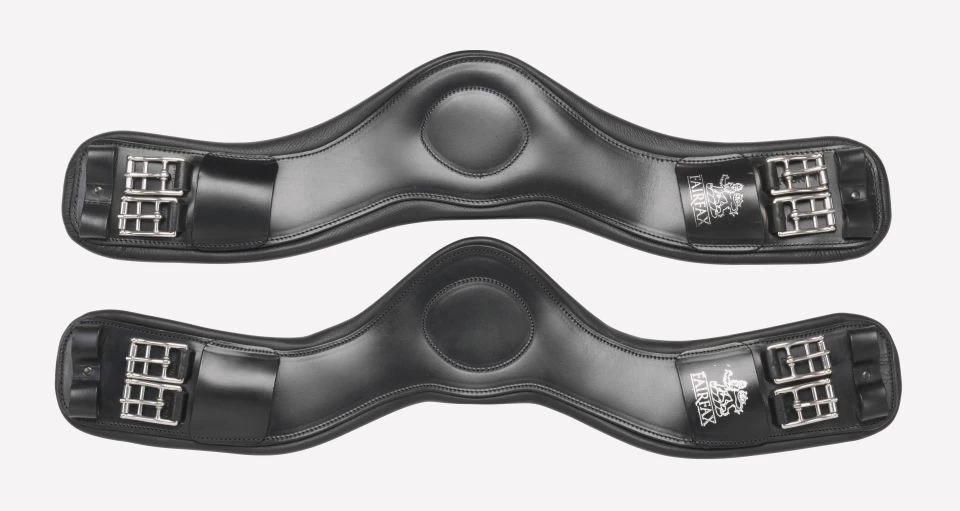 Fairfax Dressage Girth - Black 3 Fairfax Dressage Girth - Black - Image 3