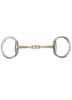 Shires Brass Alloy Lozenge Eggbutt Bit