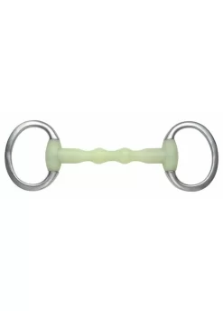 Shires Equikind Ripple Eggbutt - Pale Green